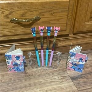 Disney Stitch lot! Journal and pen set